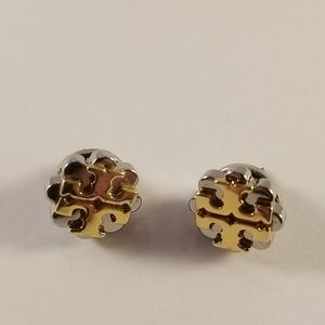Tory Burch Logo Earrings